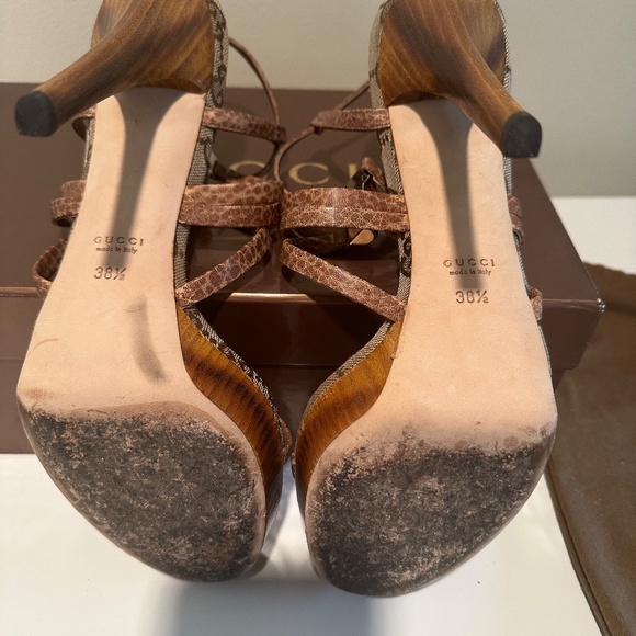 Gucci platform sandals - Picture 5 of 10